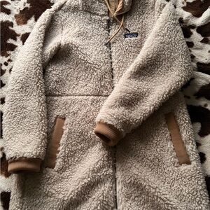 Patagonia Beige Sherpa Fleece Jacket - PRICE IS FIRM